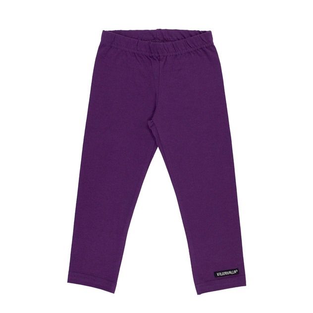 Villervalla legging Grape van biologisch katoen met elastische tailleband