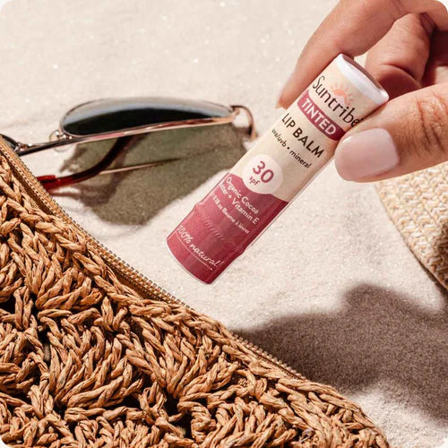 Lippenbalsem / Organic Mineral Tinted Lip Balm SPF 30 – Suntribe
