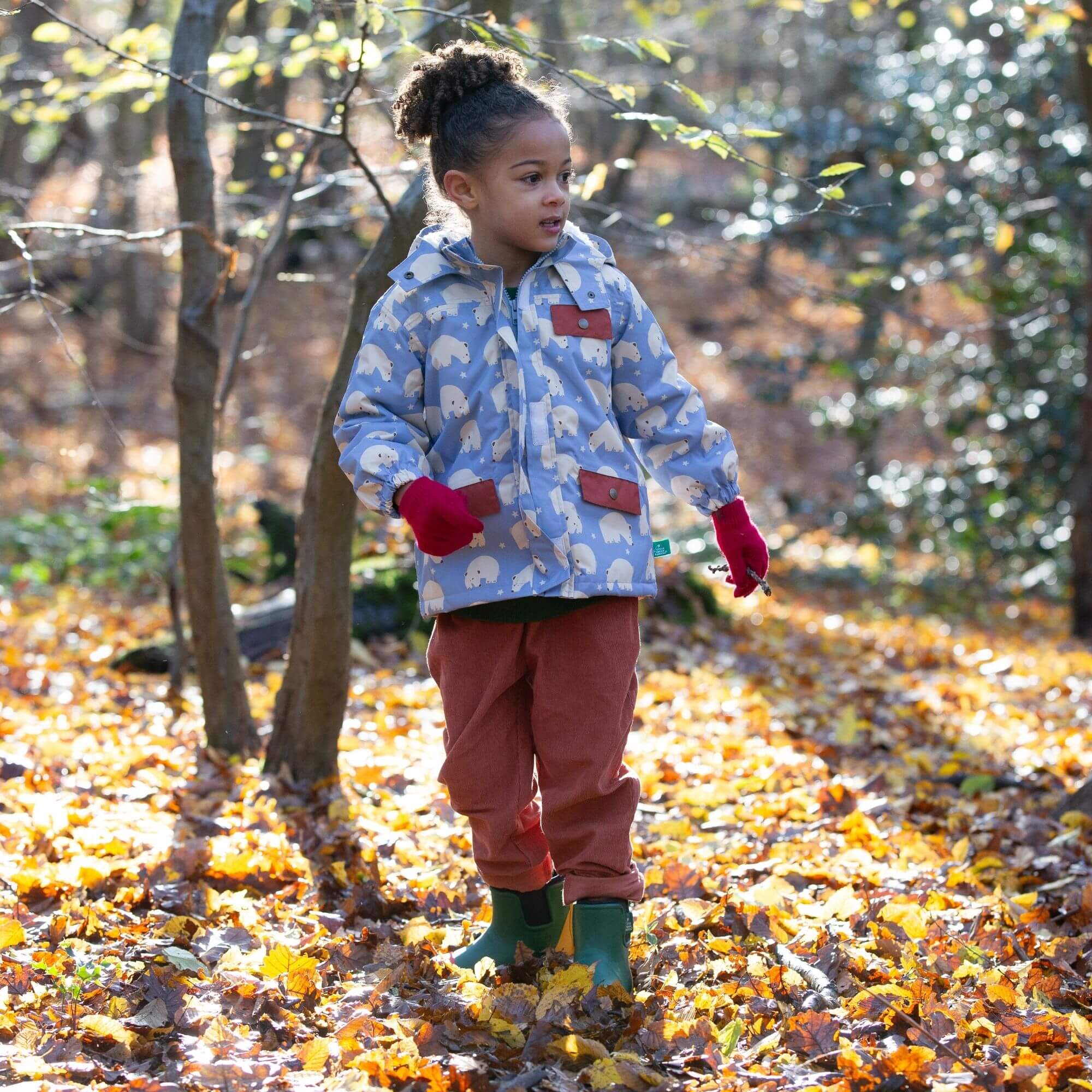 Broek Ginger Corduroy Comfy Trousers - Little Green Radicals