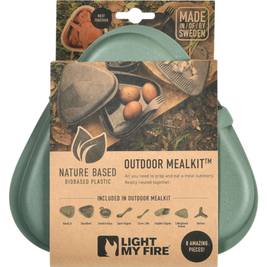 Outdoor Mealkit 8pcs Sandy Green - Light My Fire