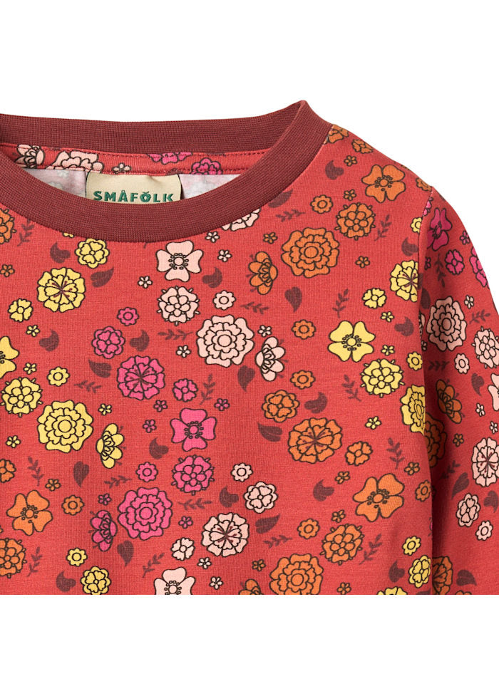 Longsleeve Gala Blouse with Flowers - Småfolk