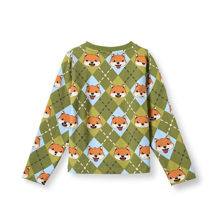 Longsleeve Gala Top with Foxes - Småfolk