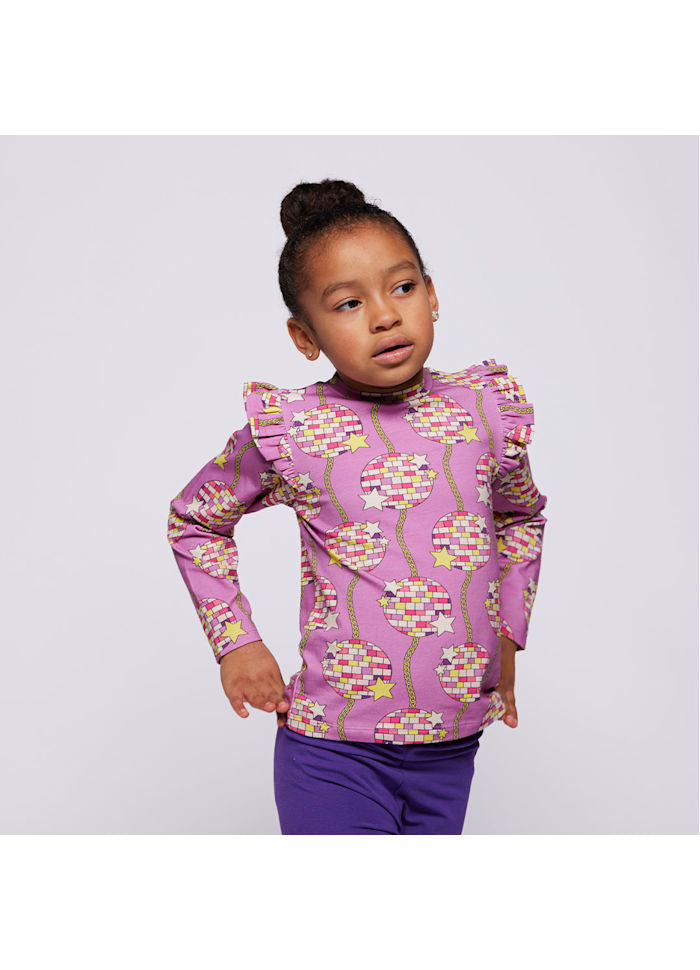 Longsleeve Regent Top with Disco Balls - Småfolk