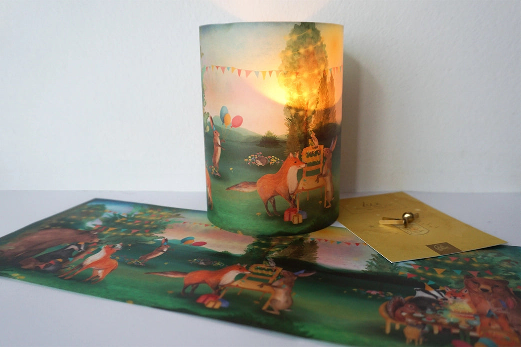 Lichtkaart Lux Verjaardag - Lotte Drouen