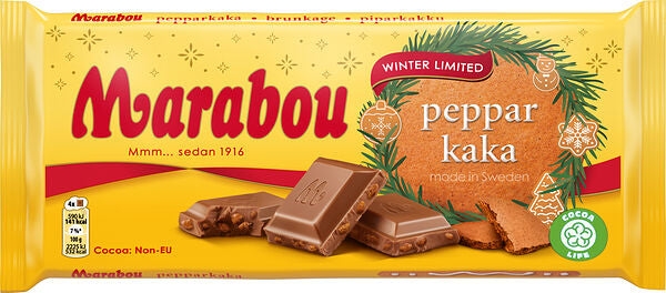 Mjölk Choklad Pepparkaka - Winter Limited – Marabou