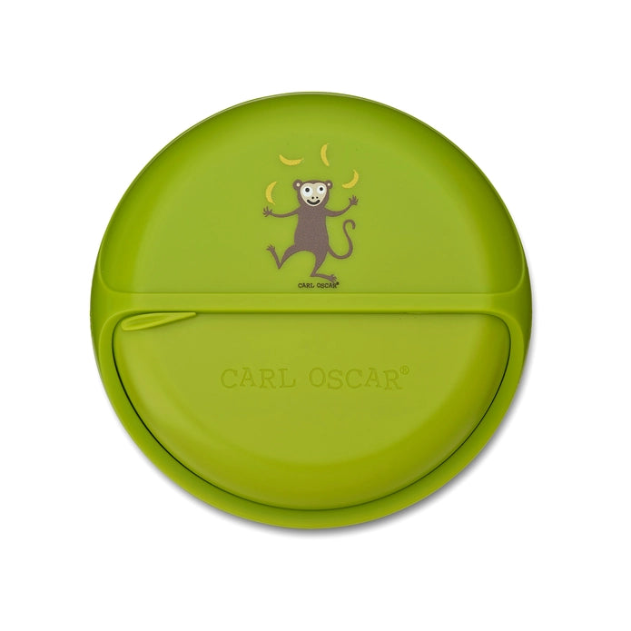 Kids MiniDISC™ Snacktrommel Monkey Lime – Carl Oscar