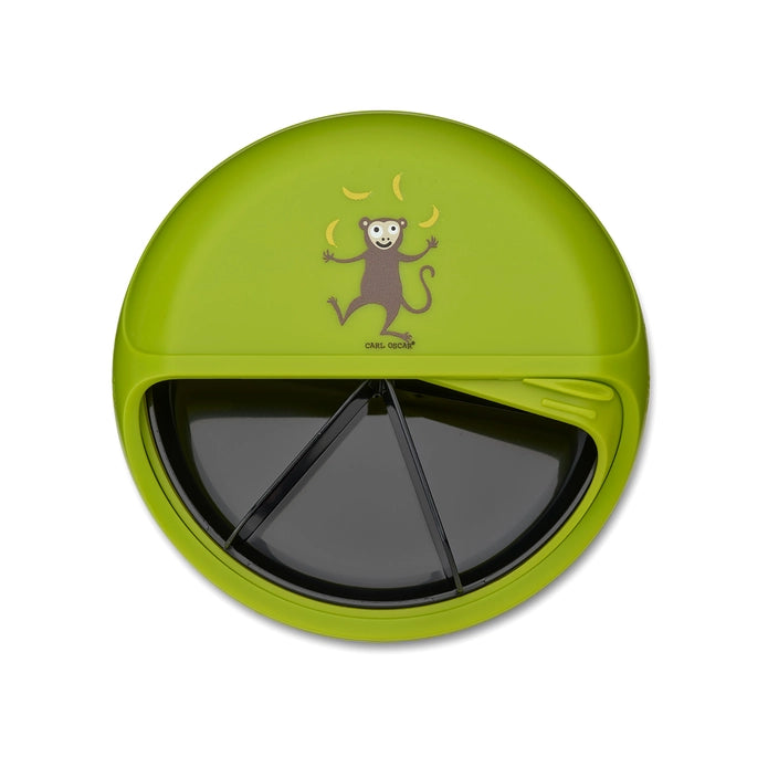 Kids MiniDISC™ Snacktrommel Monkey Lime – Carl Oscar