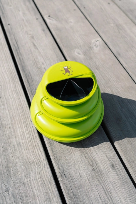 Kids MiniDISC™ Snacktrommel Monkey Lime – Carl Oscar