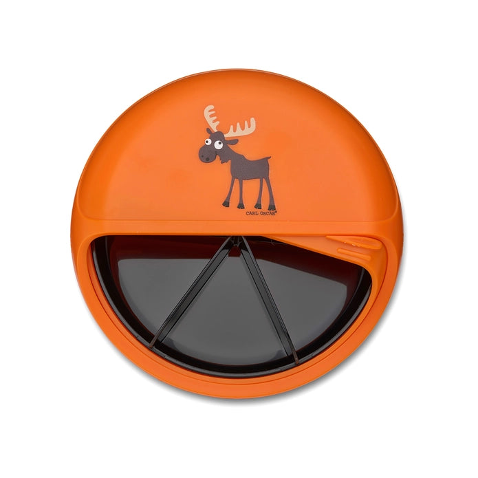 Kids MiniDISC™ Snacktrommel Moose Orange – Carl Oscar