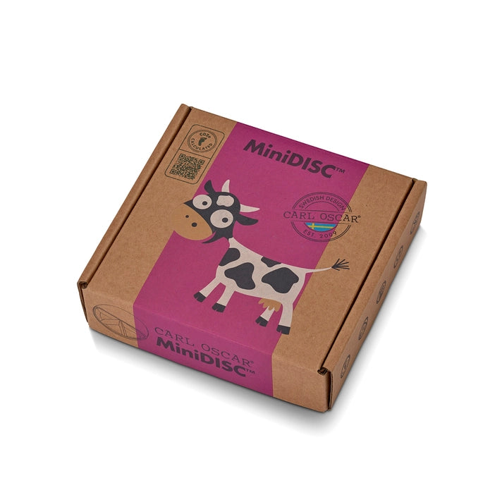 Kids MiniDISC™ Snacktrommel Cow Pink – Carl Oscar
