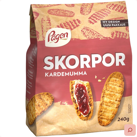 Kardemumma Skorpor - Pågen