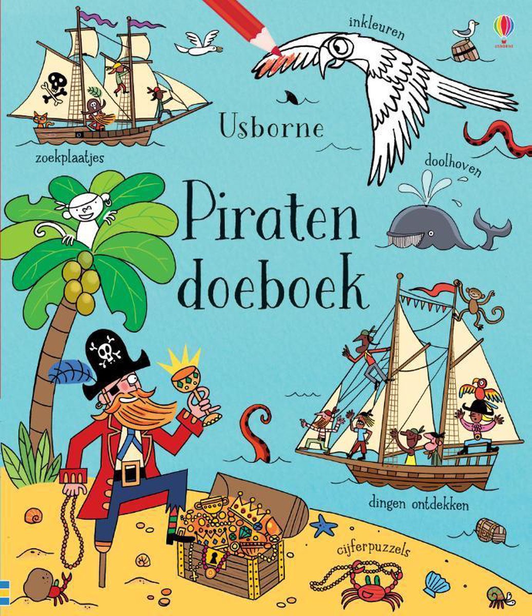 Piraten doeboek - Usborne