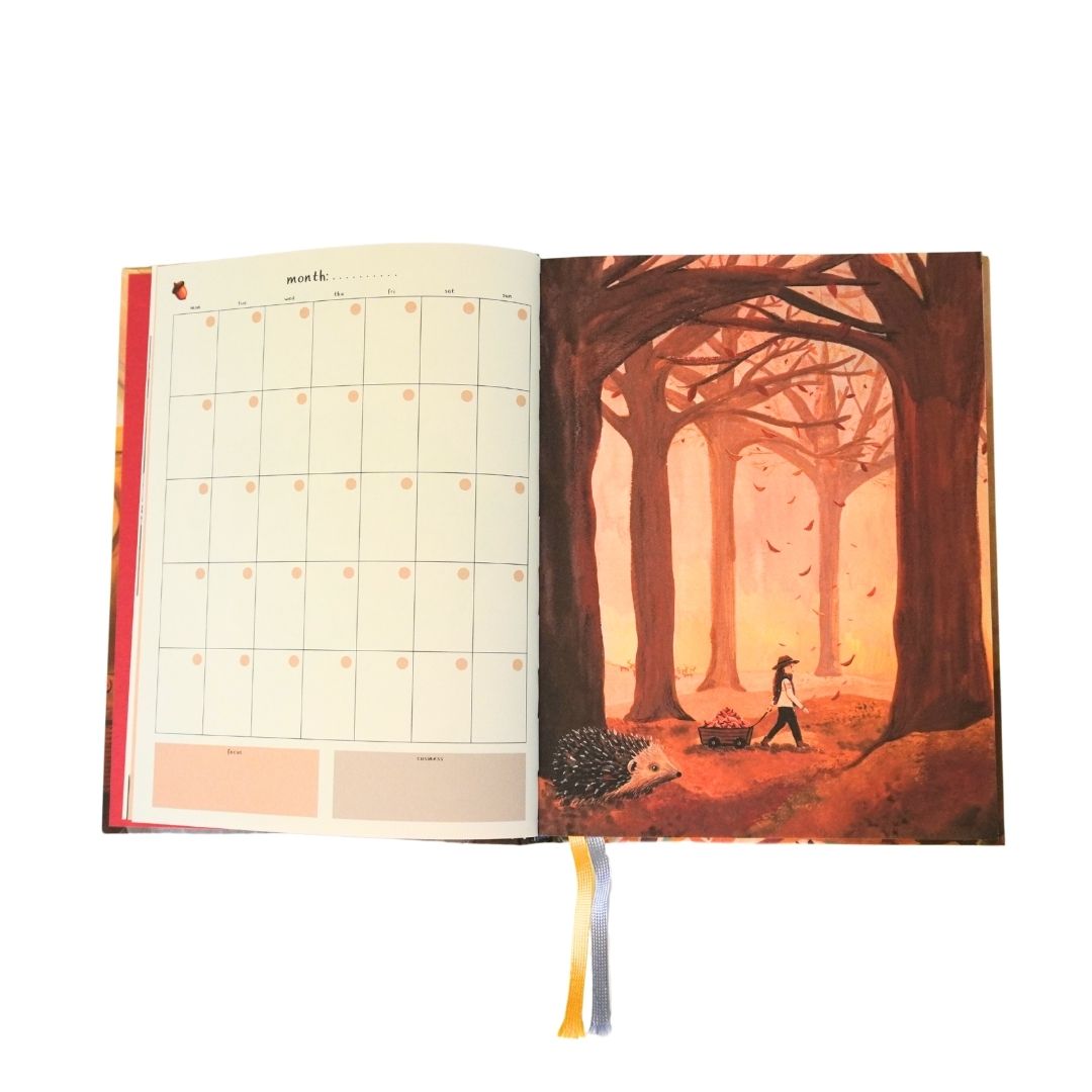 Planner Celebrate The Seasons - Illustrator under a Blankie