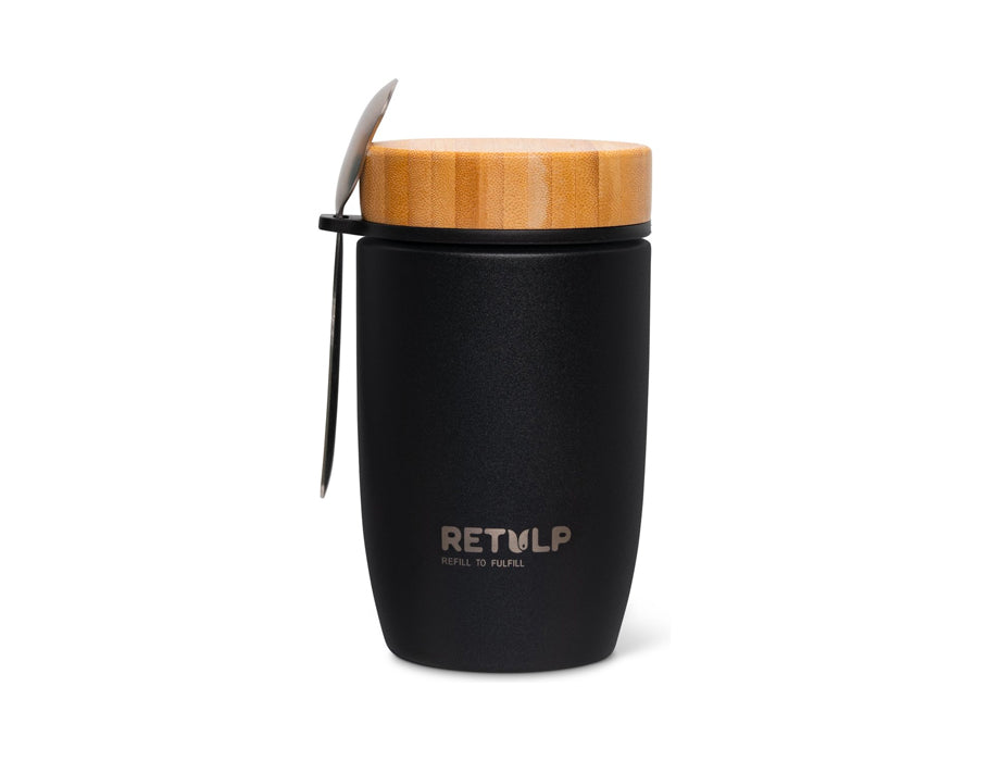 Big Mug Premium Thermosbeker 500 ml - Black - Retulp