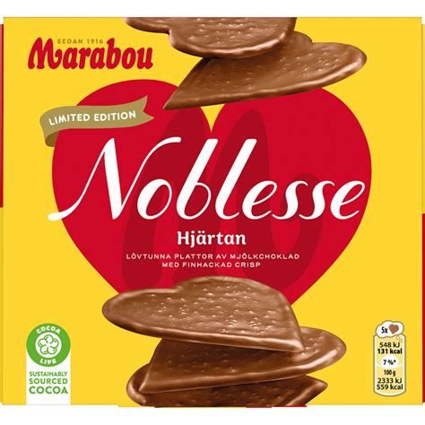 Noblesse Hjärtan Limited Edition - Marabou