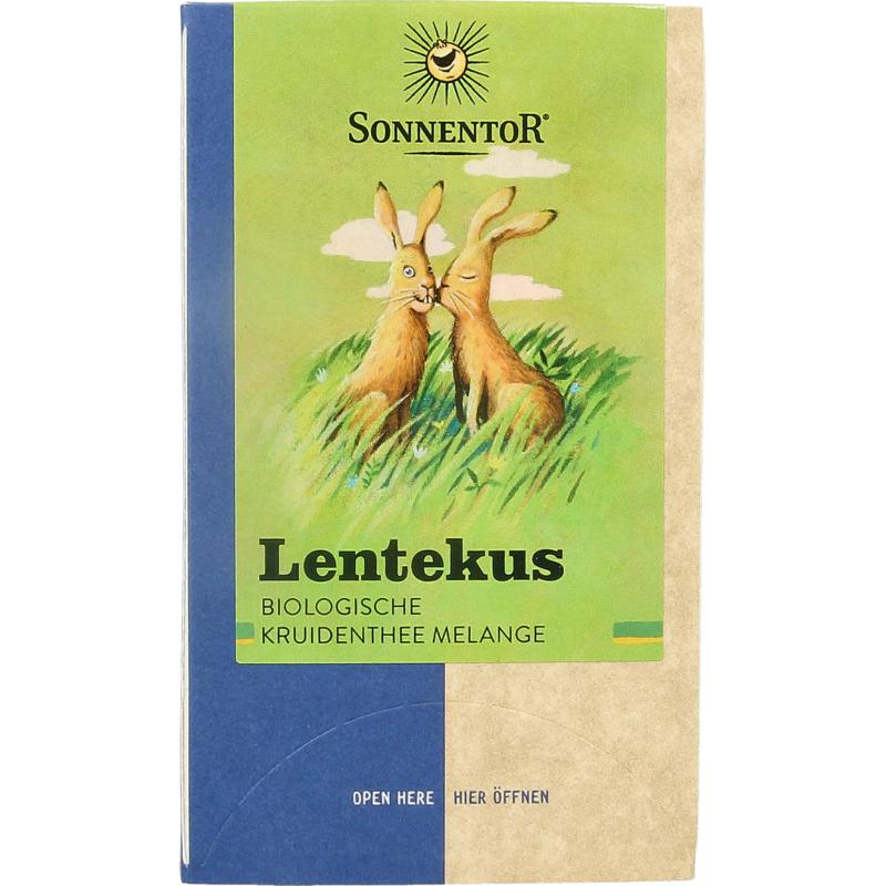 Lentekus Bio Kruidenthee - 18 stuks - SonnentoR