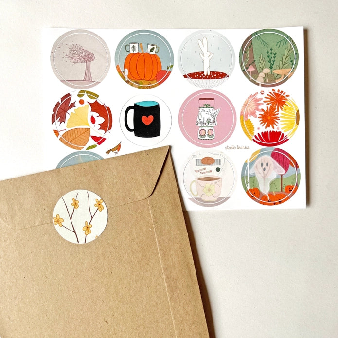 Stickervel Hygge - Studio Kvinna