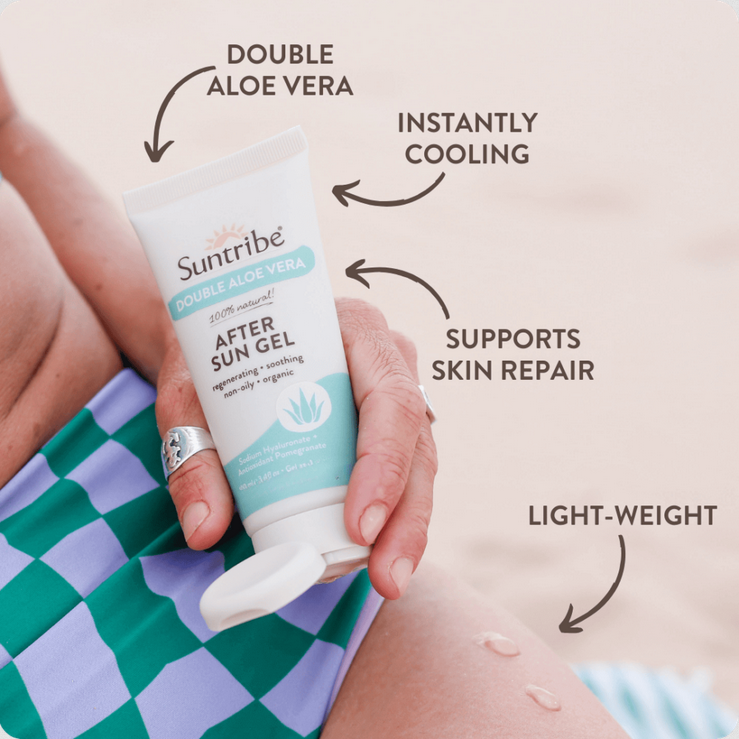 Binnenkort leverbaar - After Sun Gel - Aloë Vera - 100ml - Suntribe Sweden