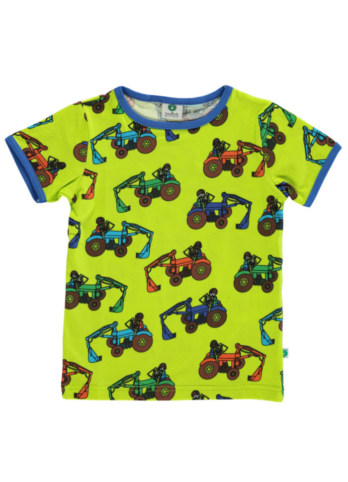T-shirt with Tractors - Småfolk
