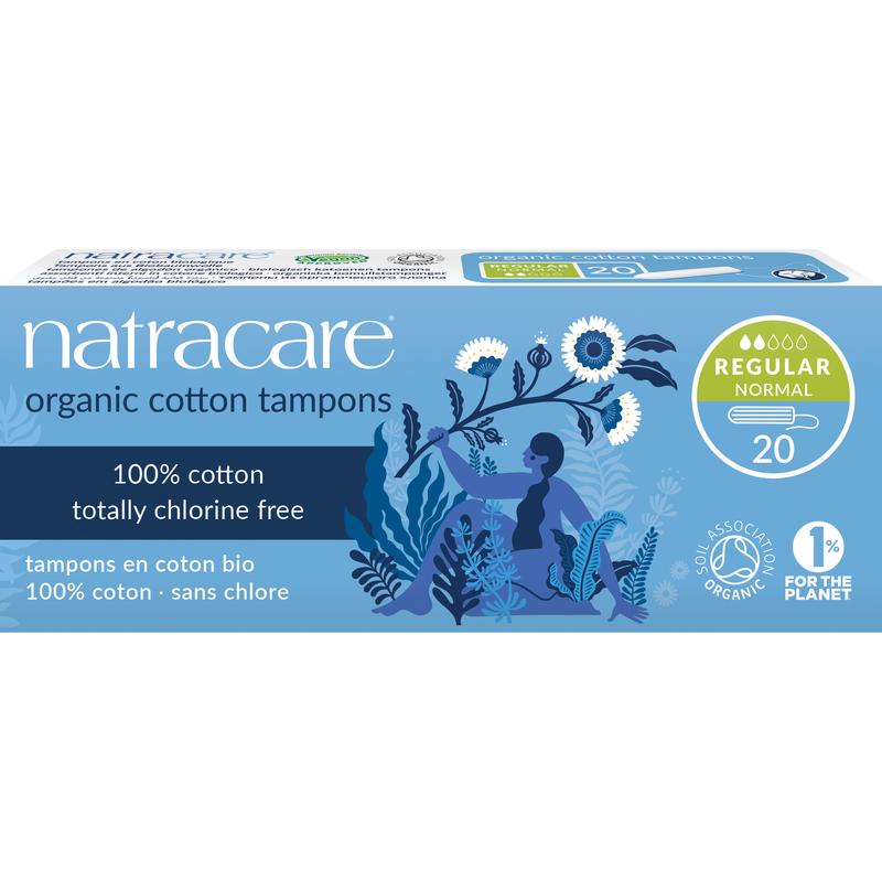 Natracare Normaal biologische tampons van 100% katoen
