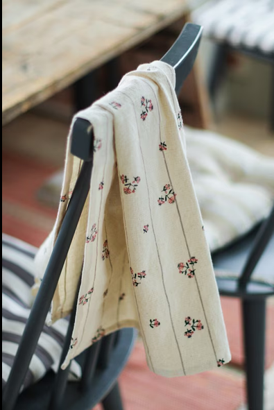 Theedoek / Kitchen Towel Tilda White - Strömshaga