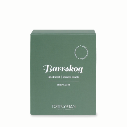 Pine Forest / Barrskog - Scented candle 150 g – Torplyktan