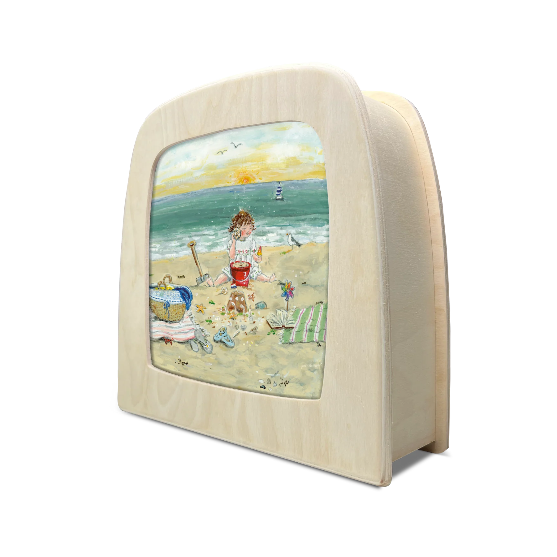 Toverplaat Ik Hoor De Zee / I Hear The Sea – Gwen's Illustrations