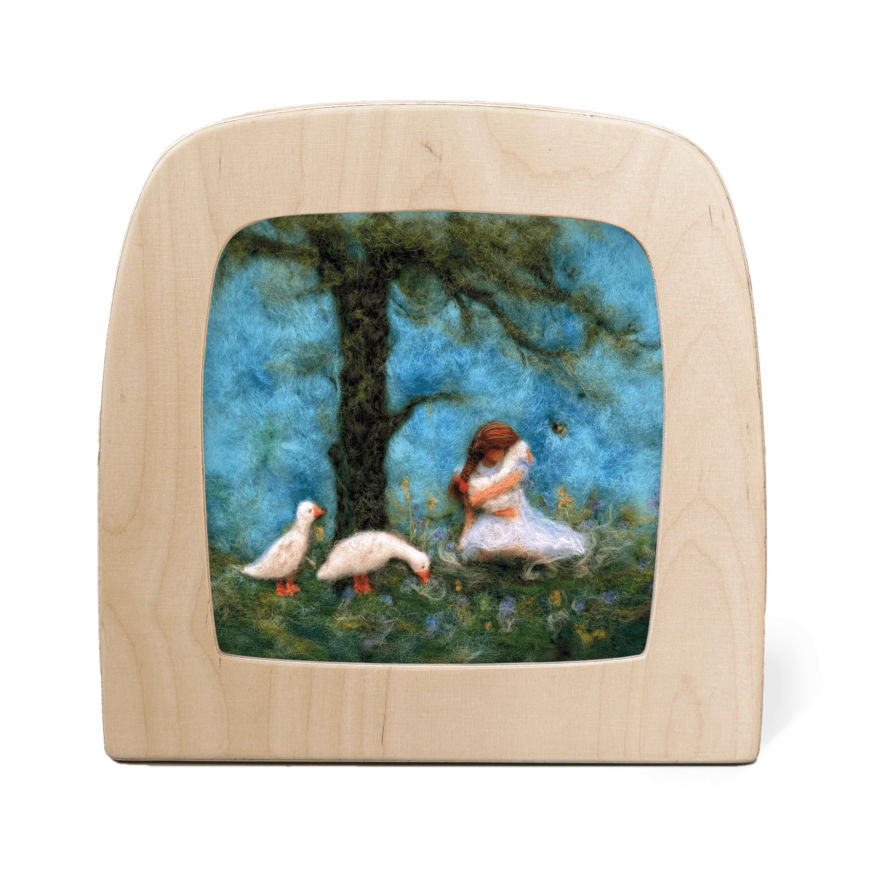 Toverplaat Ganzen Knuffels / Geese Cuddles – Het Wol Feetje