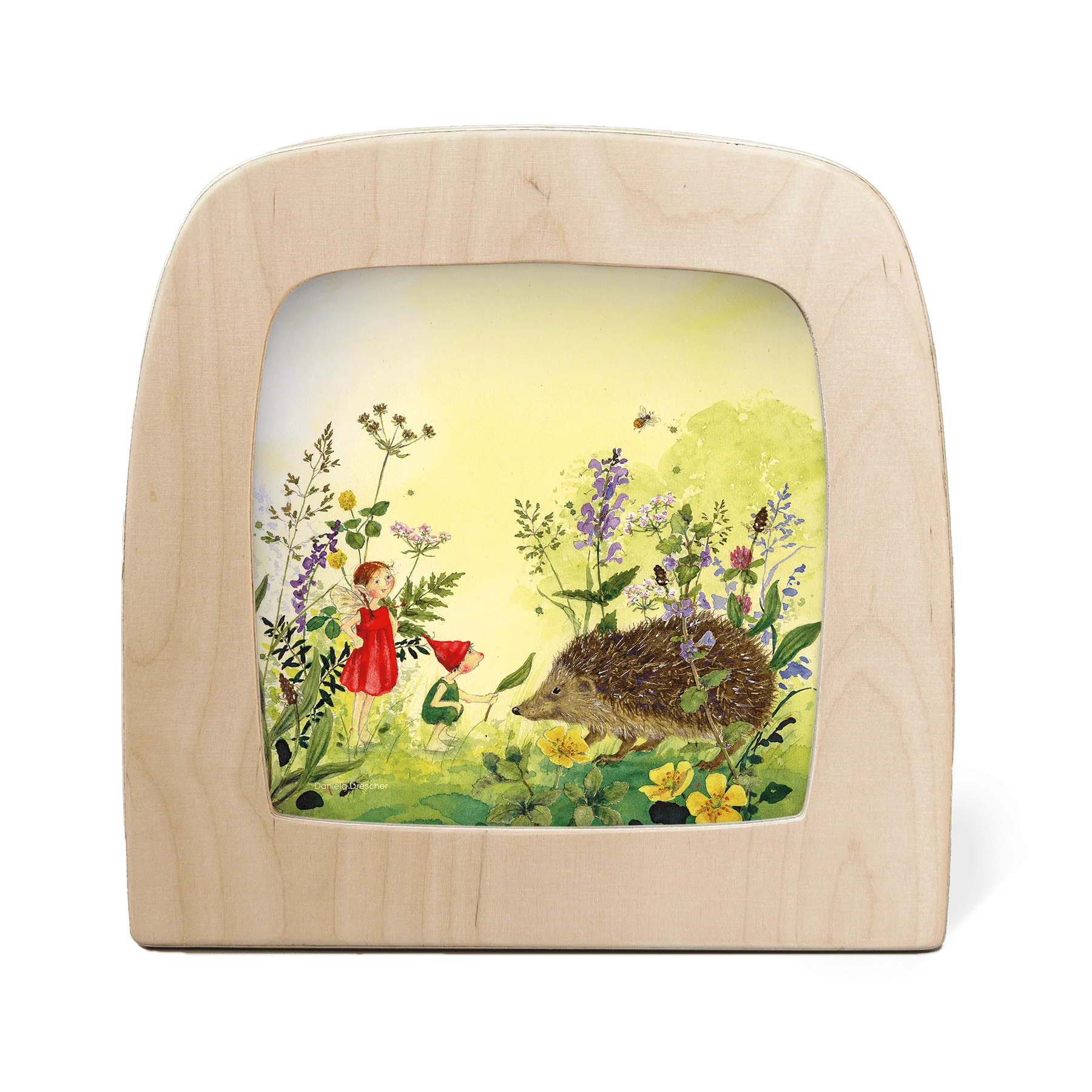 Toverplaat Egel / Hedgehog Silhoutte – Daniela Drescher