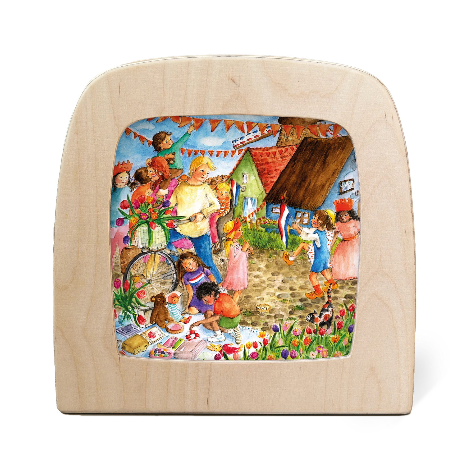 Toverplaat Koningsdag / Kings Day Silhouette – Eentje van Margo