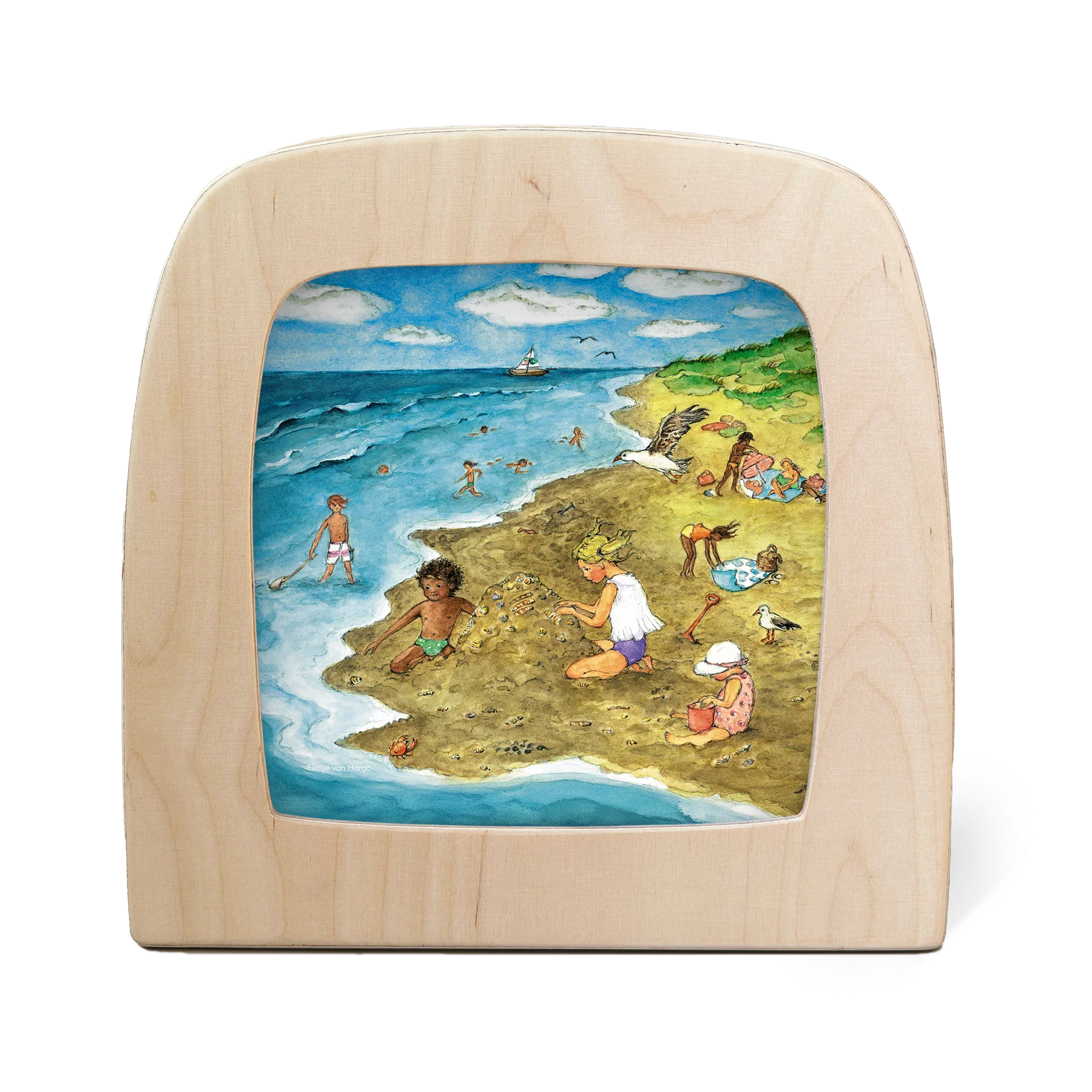 Toverplaat Aan Zee / By Sea Silhouette – Eentje van Margo