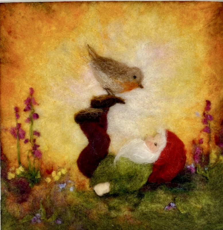 Toverplaat Roodborstjes - Ann Galland