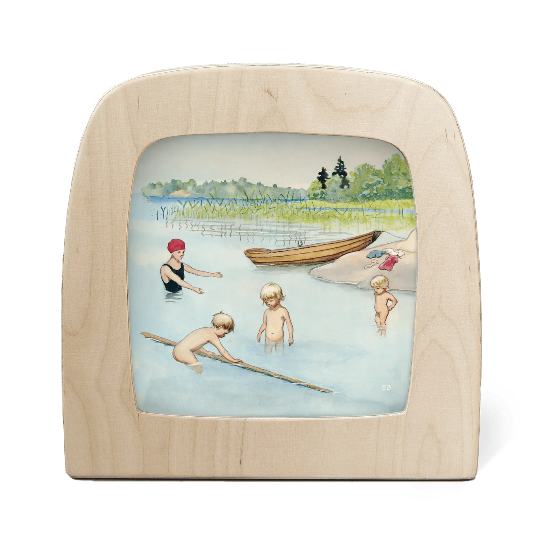 toverplaat van Elsa Beskow's boek Het Jaar Rond maand juni Waldorf geïnspireerd