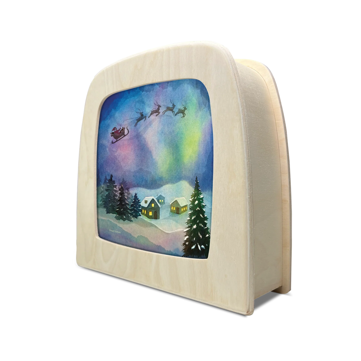 Toverplaat Noorder Sleetocht Silhouette – Vogel Geluk