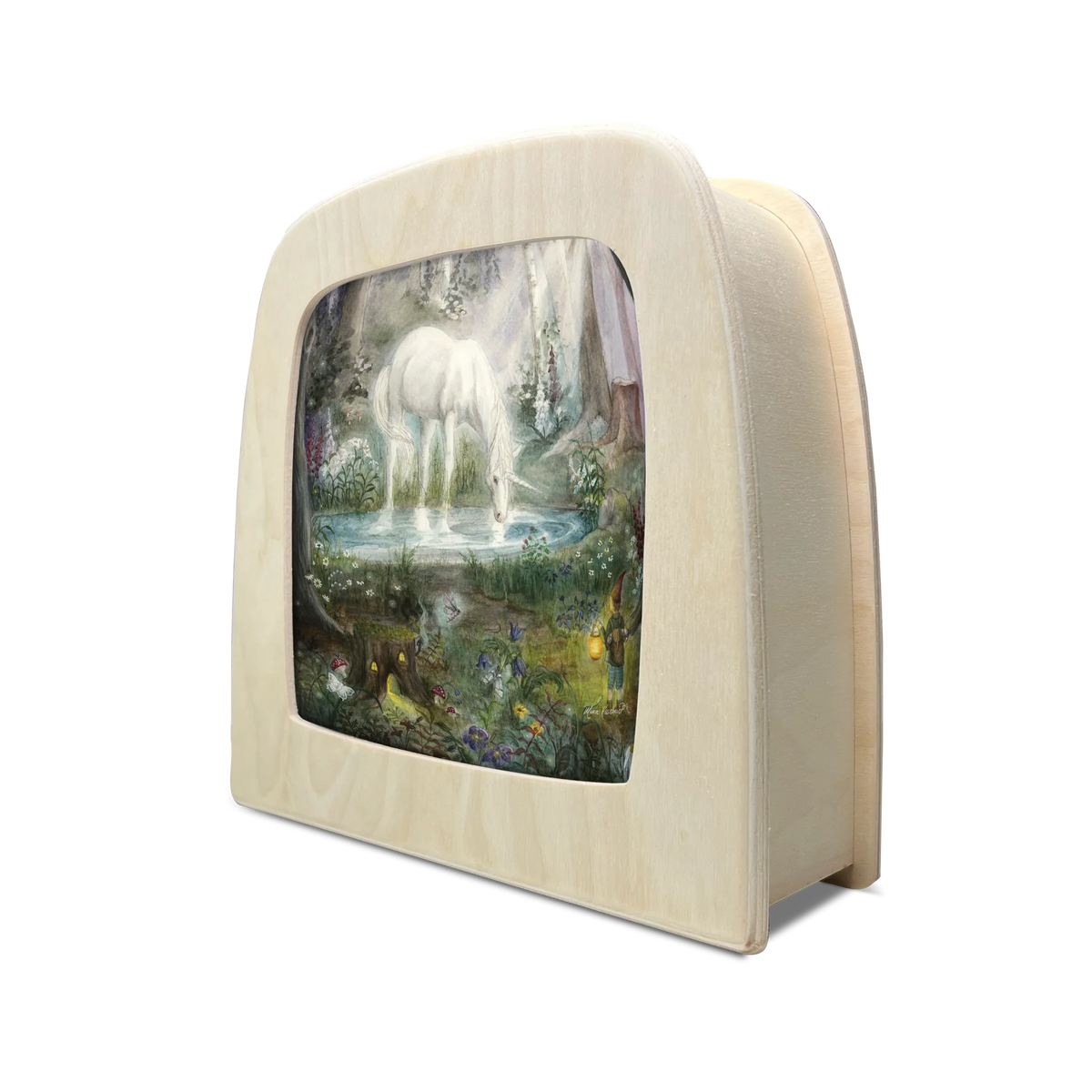 Toverplaat Betoverd Bos / Enchanted Forest Silhoutte – Mhairi Hellbrandt Illustration