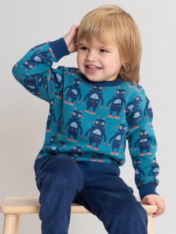 Trui "Robot" Rob the Bot Jumper - Kite Clothing