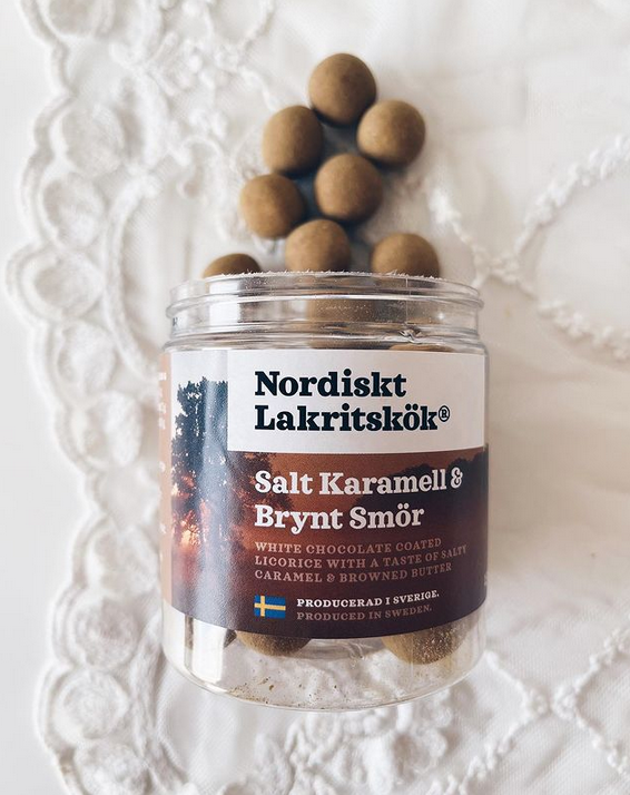 Salt karamell & Brynt smör - Nordiskt Lakritskök