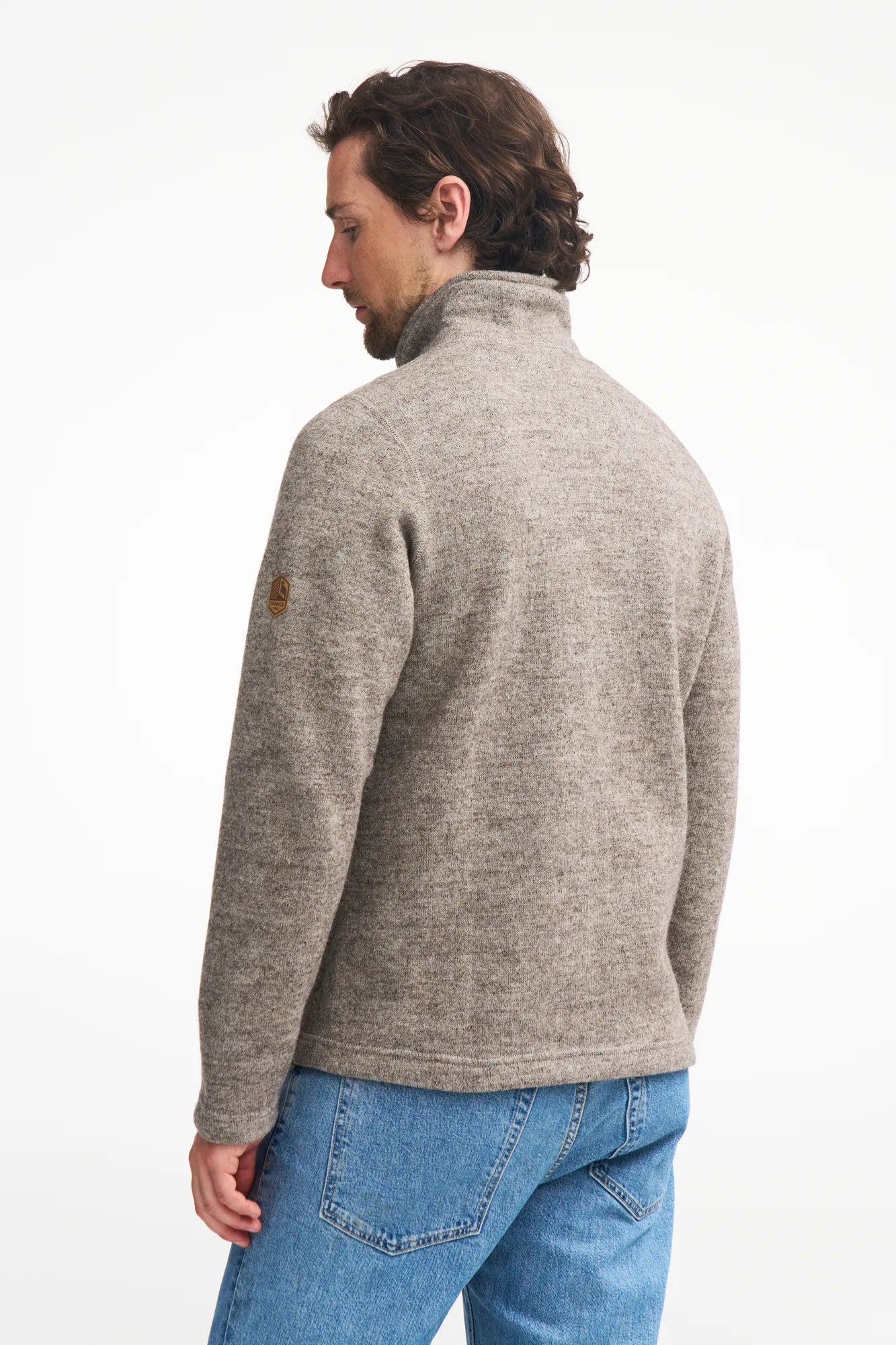 Vest / NLS Sap 100% undyed wool - Birch - Ivanhoe of Sweden