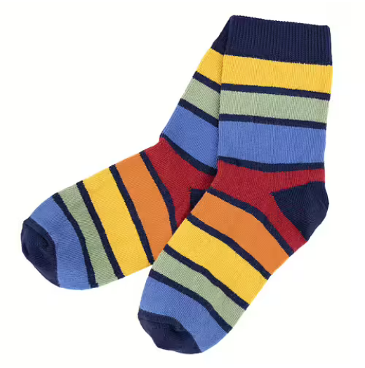 Sokken / Socks Multistripe Chamonix (t/m 37-39) - Villervalla