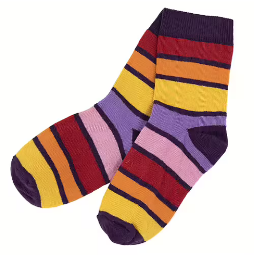 Sokken / Socks Multistripe Verbier (t/m 37-39) - Villervalla