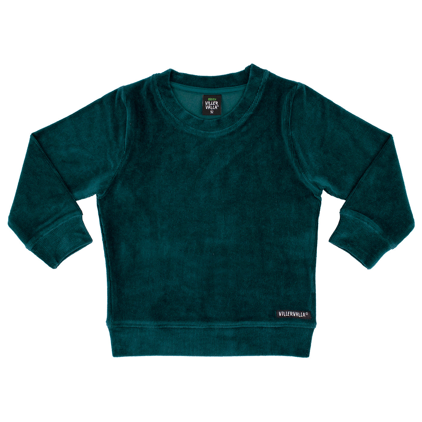 Trui / Sweatshirt RIB VELOURS Cypress - Villervalla