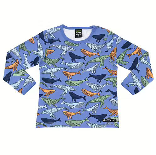 Longsleeve / Shirt LS Whale Nautic - Villervalla