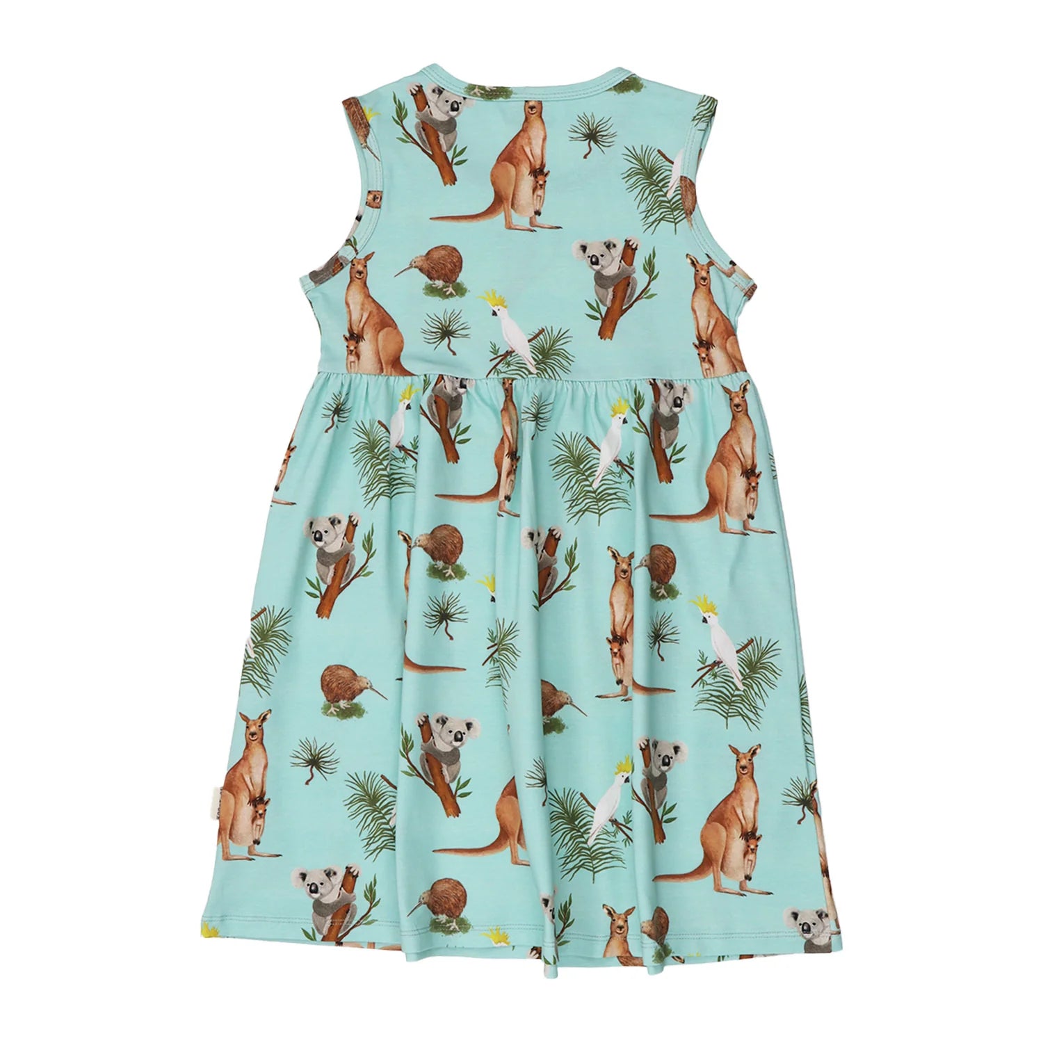 Jurk / Sleeveless Dress Australian Animals - Walkiddy