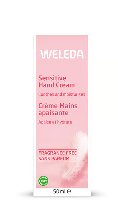 Sensitive Verzachtende Handcrème Parfumvrij – Weleda
