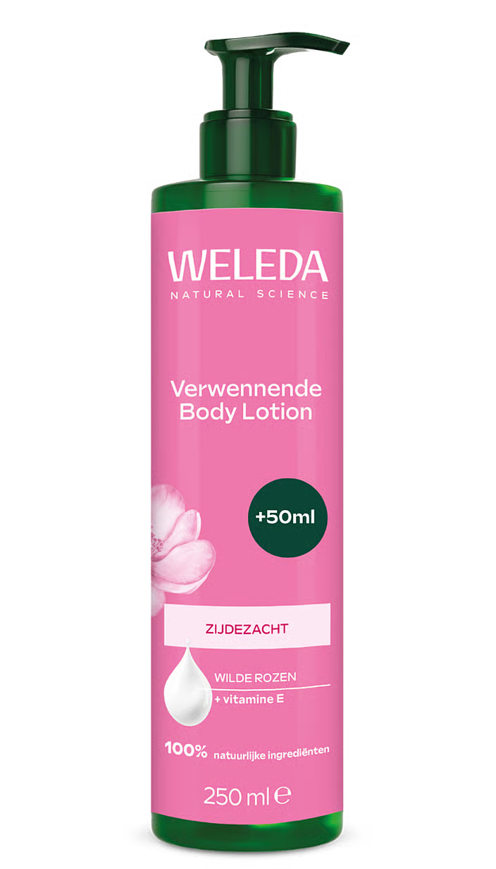 Wilde Rozen Verwennende Bodylotion – Weleda