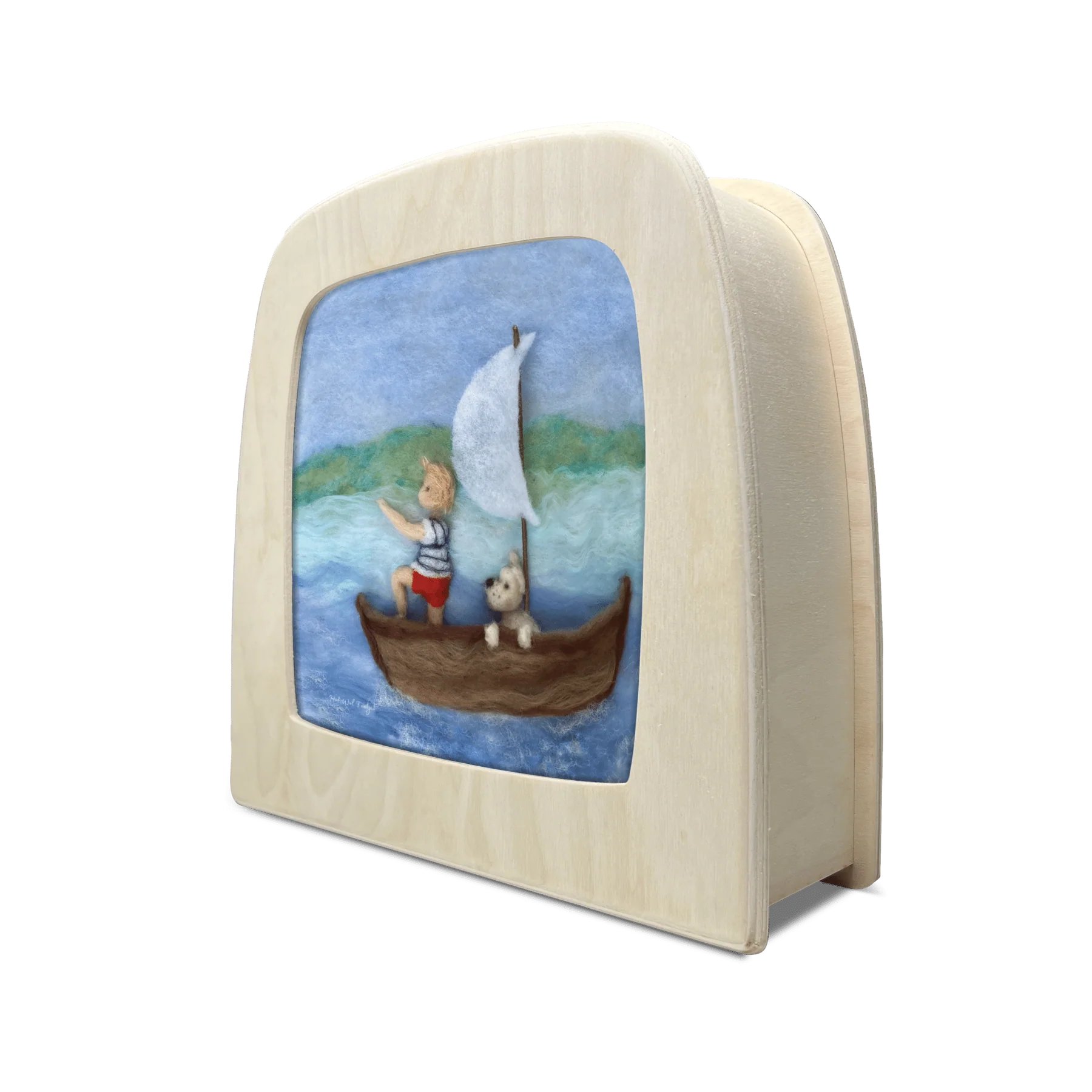 Toverplaat Kleine kaptein – Het Wol Feetje