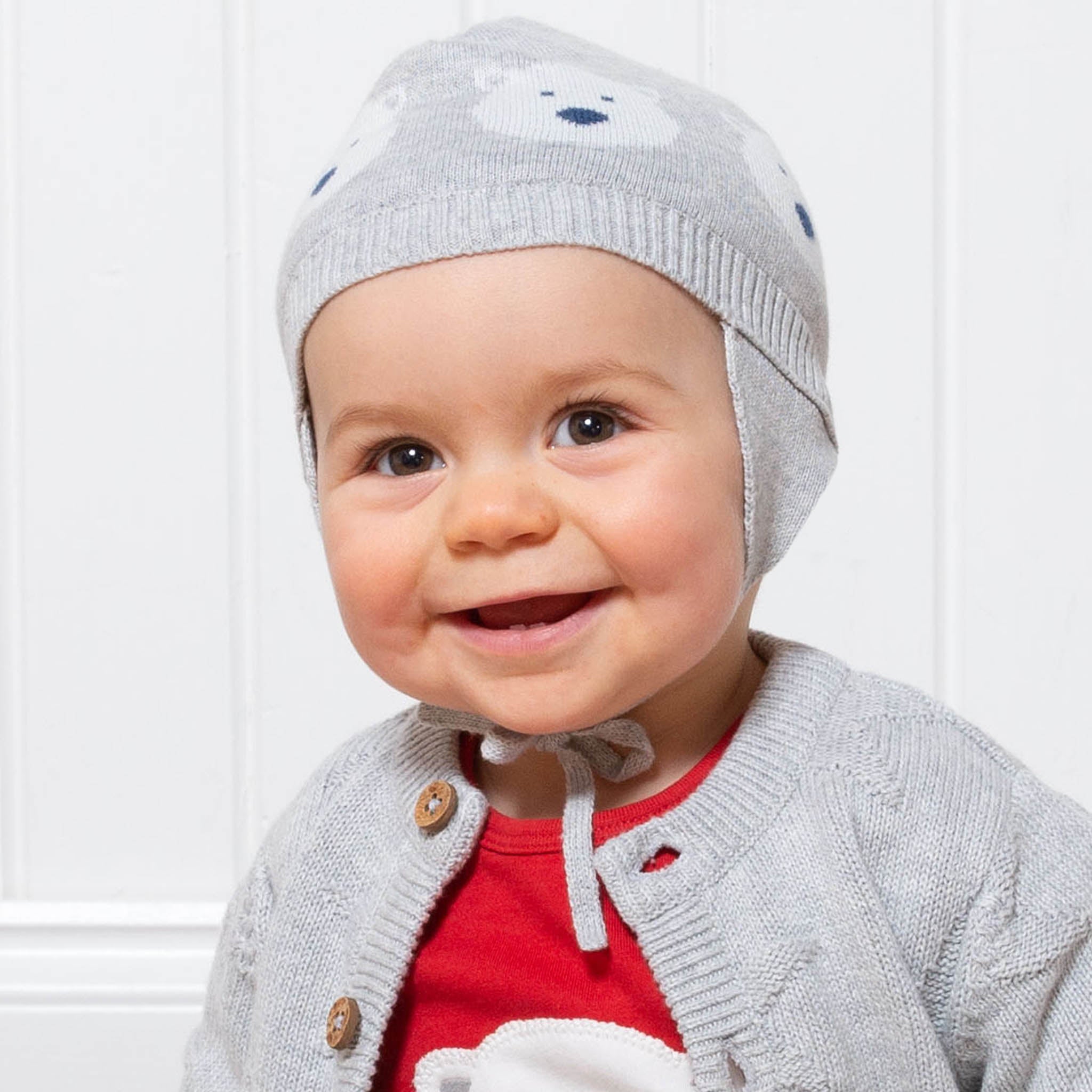 Baby Muts Snow Bear Hat - Kite Clothing