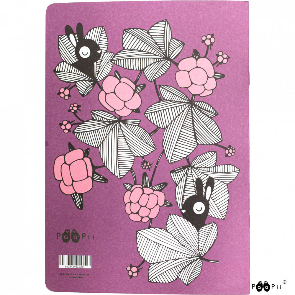Notebook A5 Hilda Purple – Paapii Design