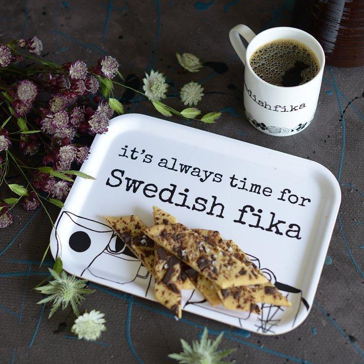Vaatdoek / Dish Cloth SWEDISH FIKA – Erika Tubbin