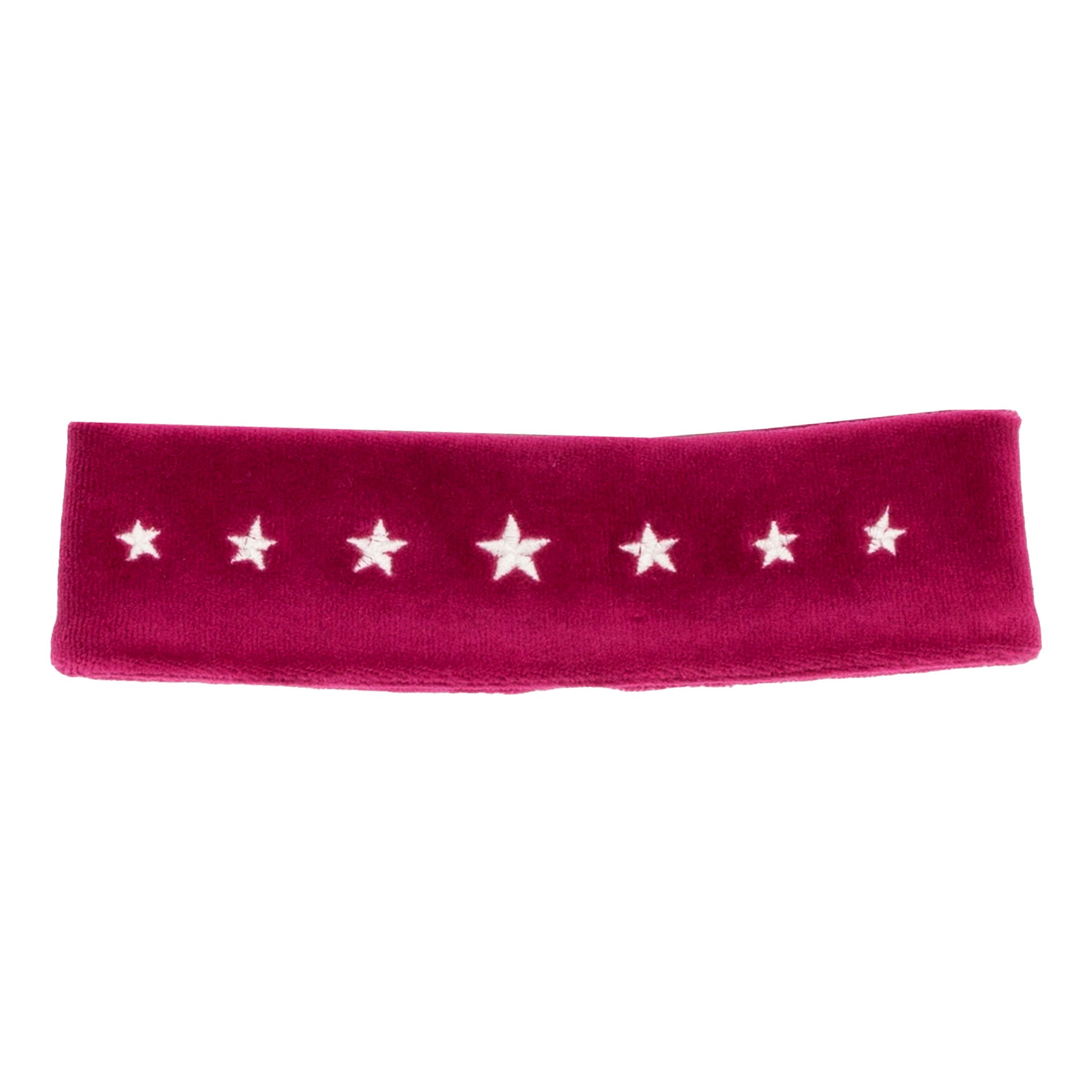 Haarband/ Hairband Velvety Velour Berry Dark Pink - Kite Clothing